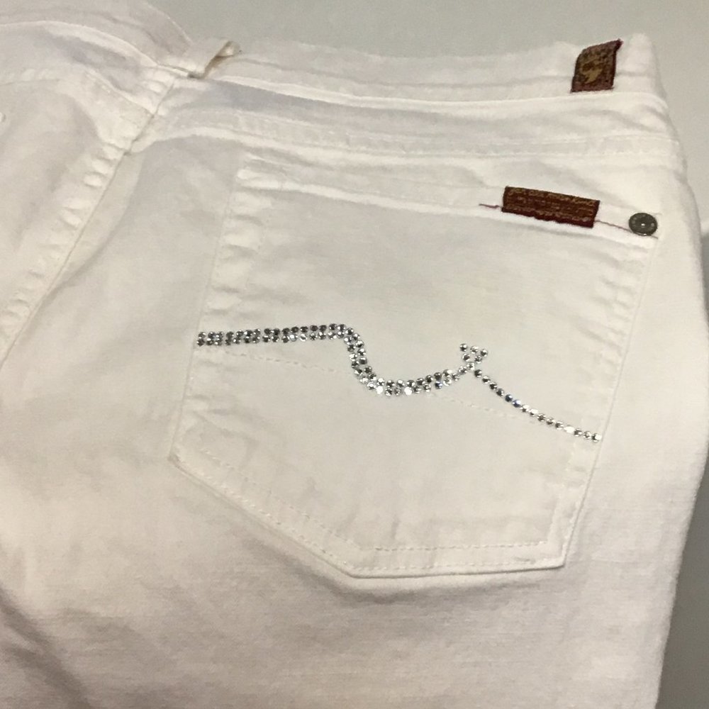 7 For All Mankind Studded Jeans